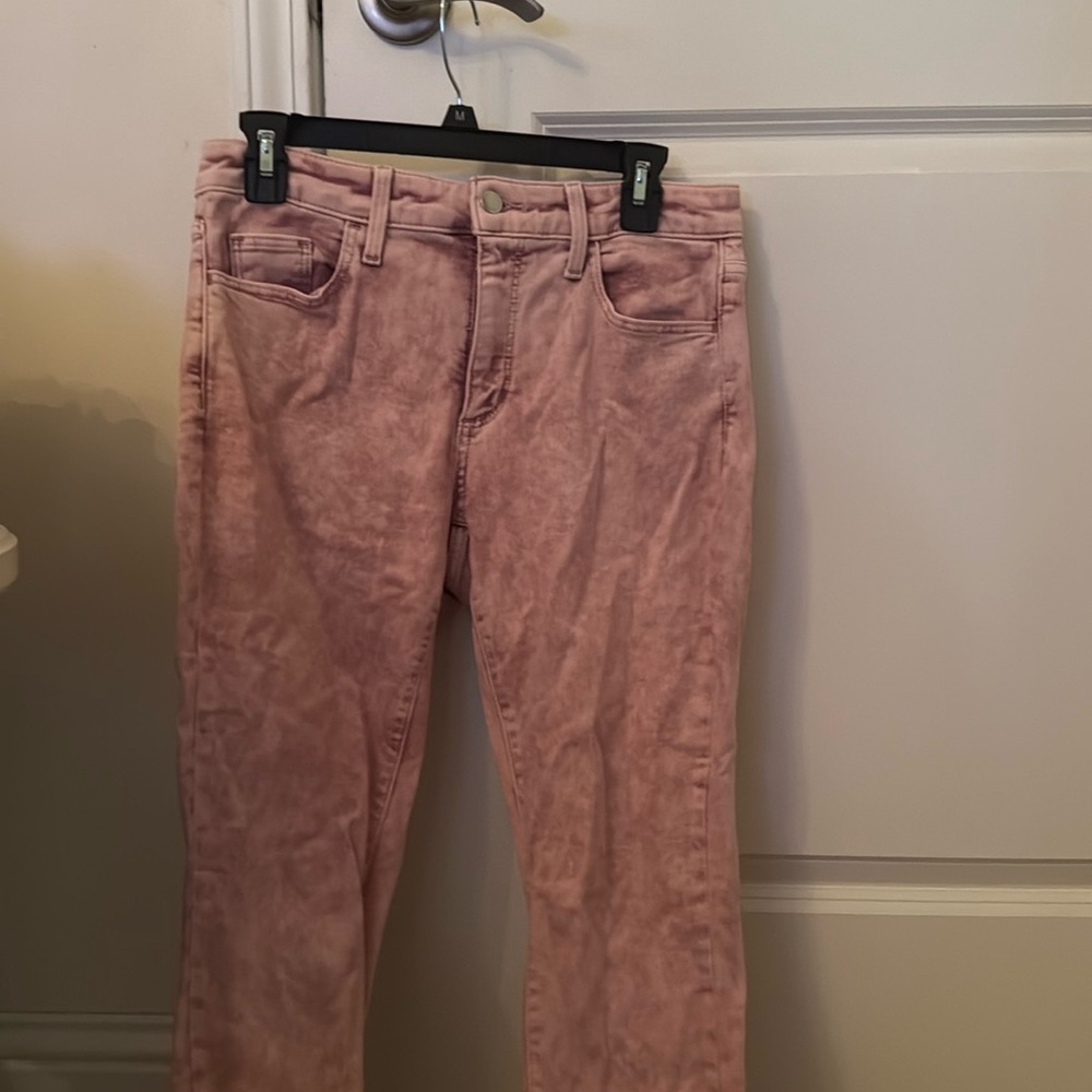 Cute universal thread pink skinny jeans🩷😍